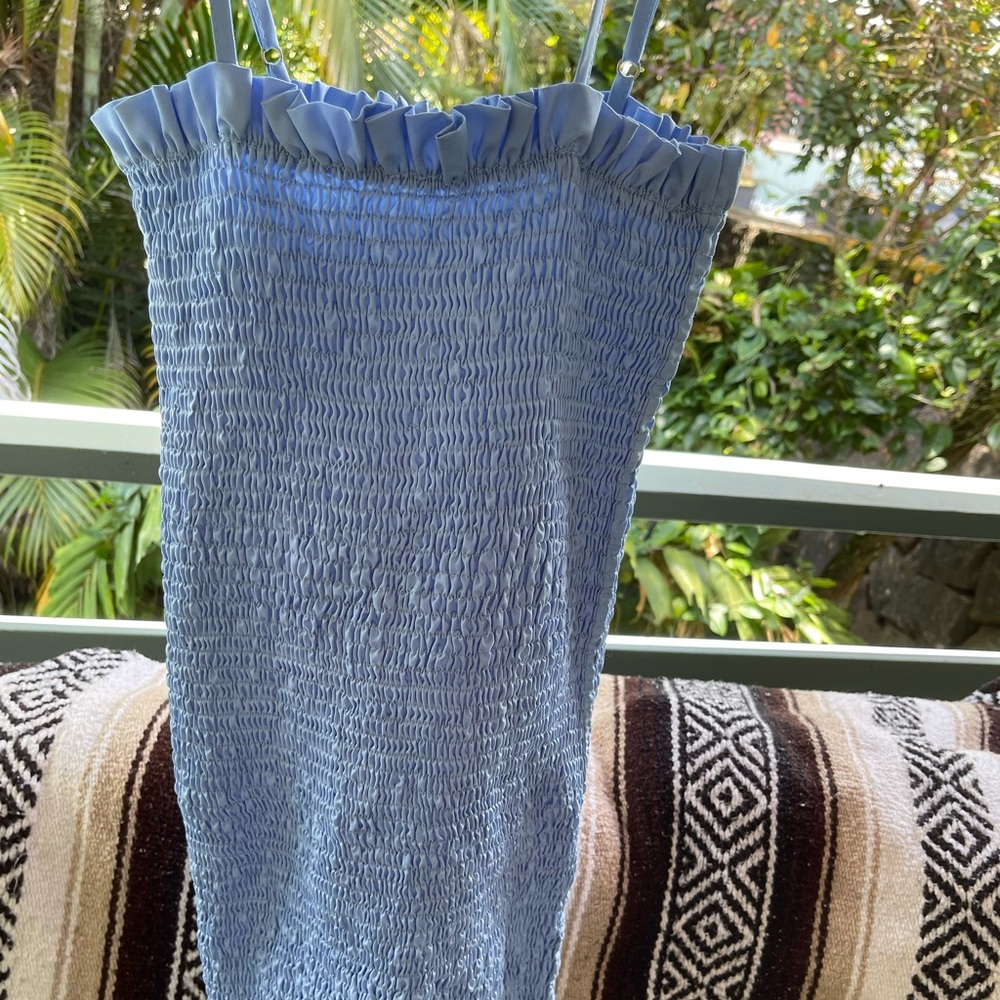 Runched mini dress